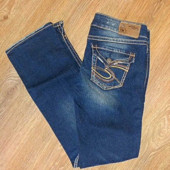 Silver Jeans Co • Y2k Rare HTF McKenzie Dark Wash Denim Blue Jeans